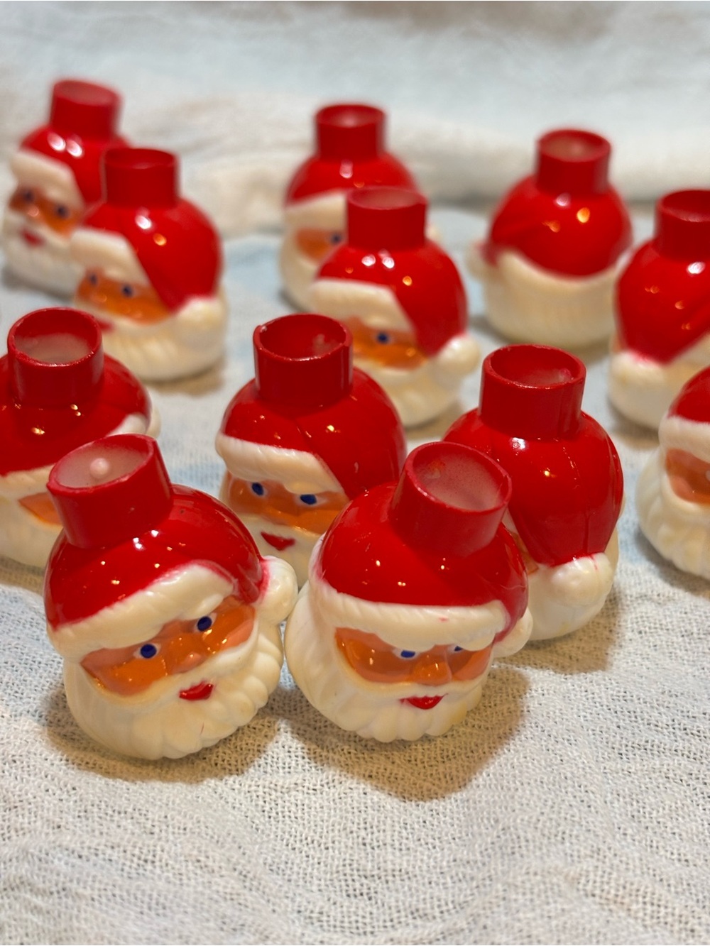 Vintage Mini Bulb Covers Christmas Tree Lights Decor Lot of 26 - Picture 4 of 12